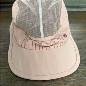 Lululemon Dusty Rose Drawcord Hiking Cap